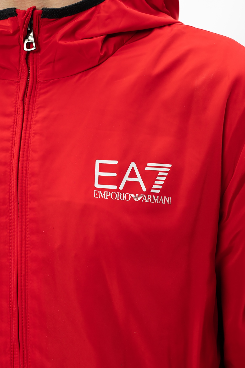 Ea7 hot sale red coat